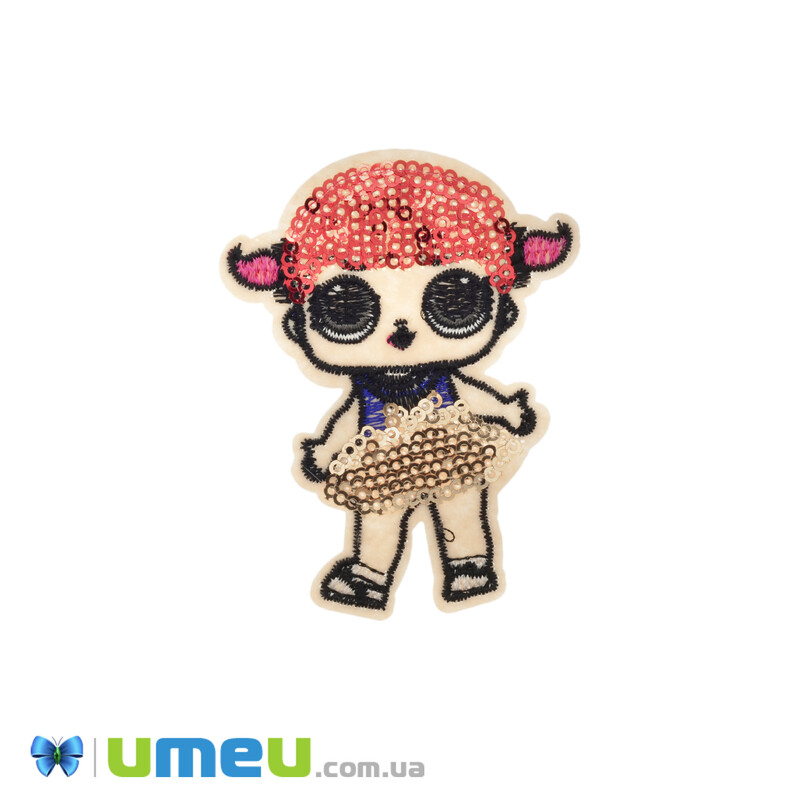 Термоаплікація Лялька LOL, 8х6 см (APL-042423)