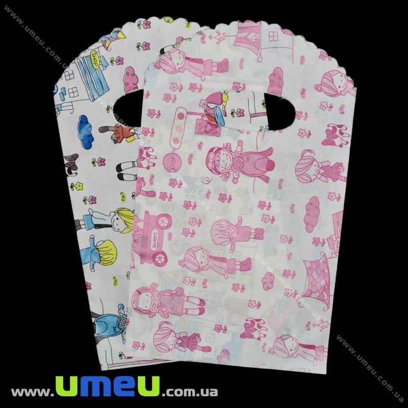 Подарочный пакетик, 19х12 см, Белый (UPK-026257)