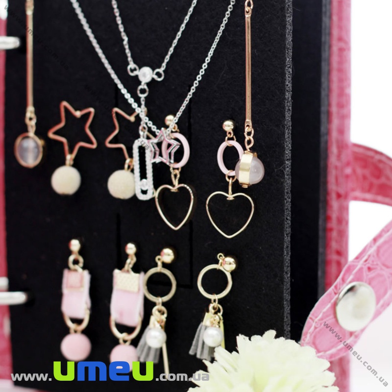 Органайзер-блокнот для готових прикрас, 13х15х5 см, Білий (INS-035039)