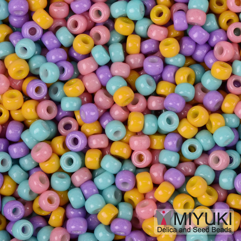 Бісер японський Miyuki круглий RR 8/0 №mix88, Різнокольоровий (BIS-055978)