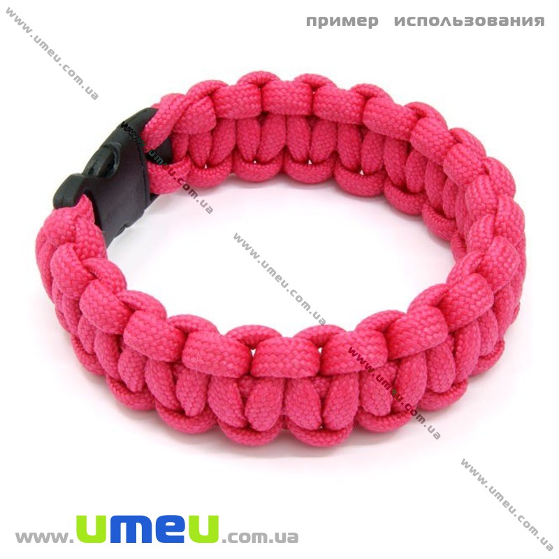 Шнур паракорд семіжільний меланж 4 мм, Червоний (LEN-024927)