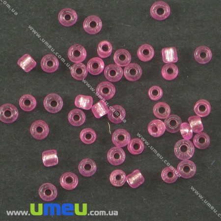 Бісер китайський дрібний, 12/0, Рожевий, 2,0 мм (BIS-000486)