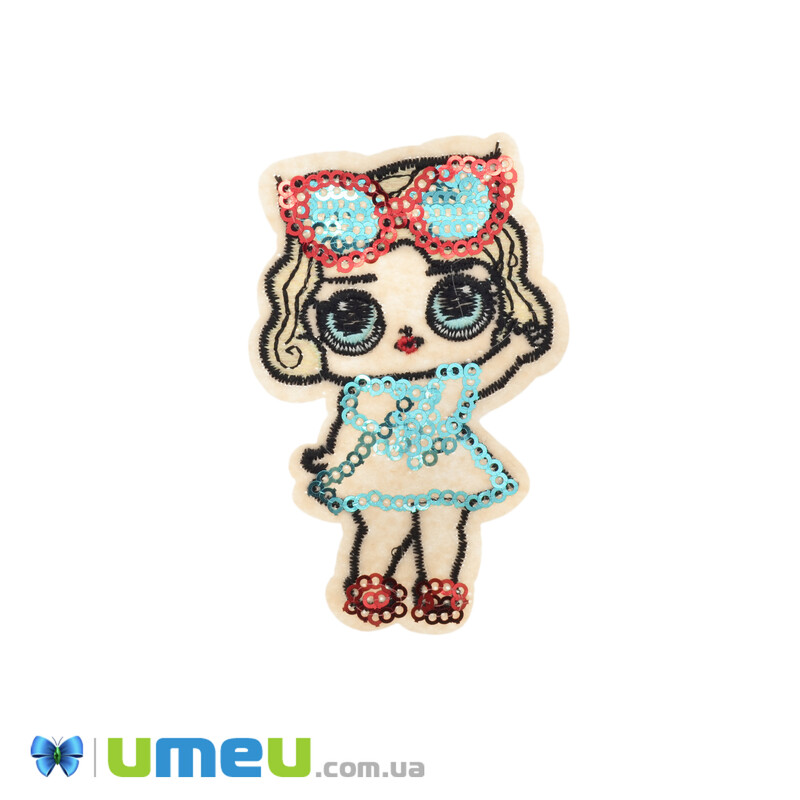 Термоаплікація Лялька LOL, 8х6 см (APL-042421)