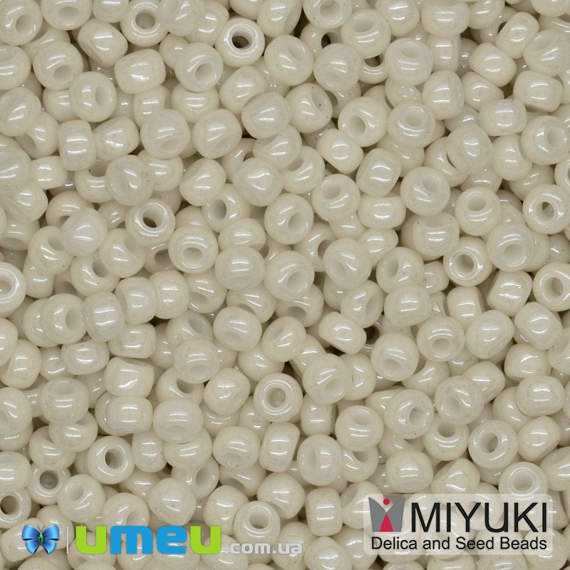 Бісер японський Miyuki круглий RR 8/0 №600, Кремовий (BIS-045974)