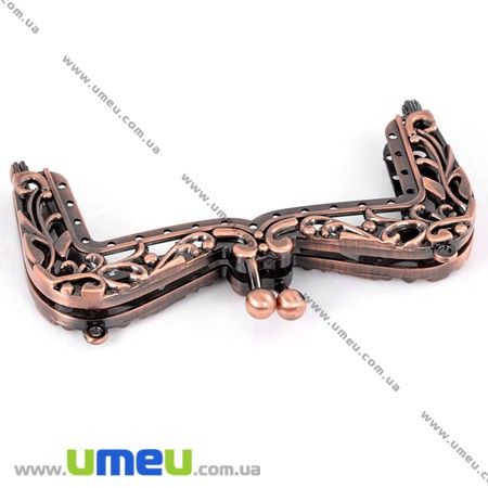 Фермуар металевий, Мідь, 11х6,5 см (BAG-007340)