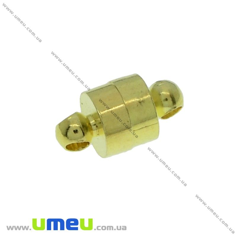 Замок магнітний, 12х6 мм, Золото (ZAM-032302)
