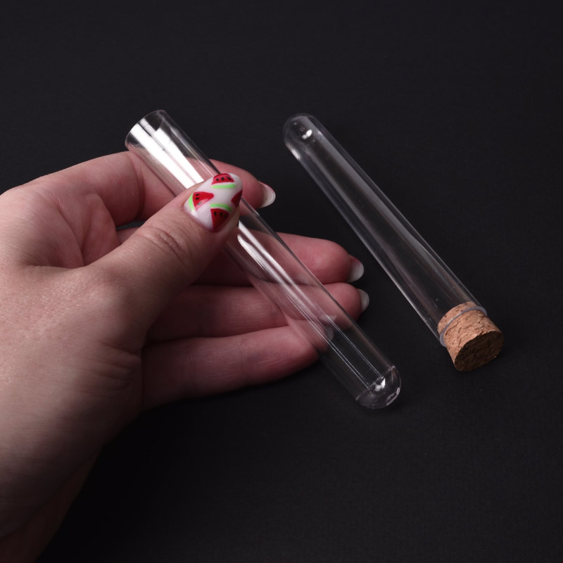 Колба пластикова для зберігання, 11х1,5 см (INS-051116)