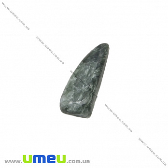 Кабошон нат. камінь Серафін, Трикутний, 22,5х9,3 мм (KAB-036150)