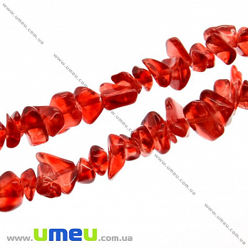 Скол скляний, 5 ~ 8 мм, Червоний (88-90 см) (BUS-009678)