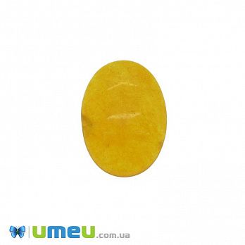 Кабошон нат. камінь Агат червоний 2 сорт, Овал, 25х18 мм (KAB-042741)