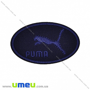 Термоаплікація Puma, 6,5х4 см, Синя (APL-031702)