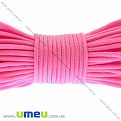 Шнур миникорд 2 мм, Розовый, 1 м (LEN-020441)