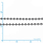 Ланцюг з кульками 2 мм з нержавіючої сталі, Темне срібло, 1 м (STL-026048)