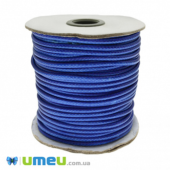 Полиэстеровый шнур, Синий, 3,0 мм, 1 м (LEN-047414)