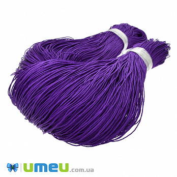 Полиэстеровый шнур крученый, 1 мм, Фиолетовый, 1 м (LEN-047435)