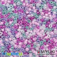 Бисер японский Miyuki круглый RR 11/0 №MIX114, Микс разноцветный (BIS-049824)