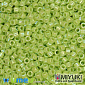 Бисер японский Miyuki Delica 11/0 DB169, Салатовый АВ (BIS-045205)