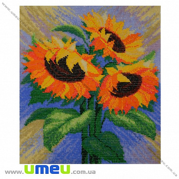Схема для виш. бісером VDV, Квіти сонця Т-50, 30х26 см (SXM-029161)