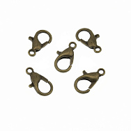 Замки-карабины, 12х6 мм, Античная бронза (ZAM-008224)
