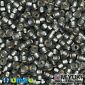 Бісер японський Miyuki круглий RR 11/0 №21F, Сірий матовий (BIS-045584)