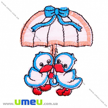 Термоаплікація дитяча Утята, 6,5х5,5 см (APL-016355)