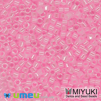 Бісер японський Miyuki Delica 11/0 DB244, Рожевий (BIS-045253)