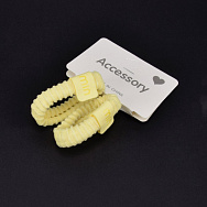 Резинки для волос, 45 мм, Желтые (OSN-041396)