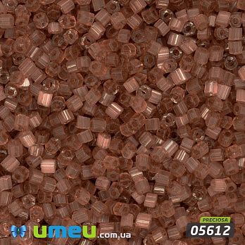 Бісер чеський Сатин 11/0, №05612, Коричневий (BIS-043783)