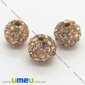 [Архів] Намистина Шамбала, 6 мм, Шампань (BUS-004077)