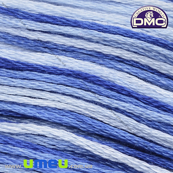 Мулине DMC 0093 Меланж синий св., 8 м (DMC-034247)