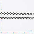 Цепь, Черная, 2,5 мм, 1 м (ZEP-056054)