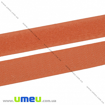 Липучка 20 мм, Оранжевая, 1 м (LEN-034353)