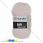 Пряжа YarnArt Baby 50 г, 150 м, Рожева світла 853, 1 моток (YAR-036455)