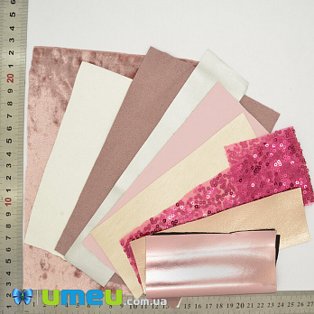 Набор тканей, Золотисто-розовый, 1 набор (LTH-042046)
