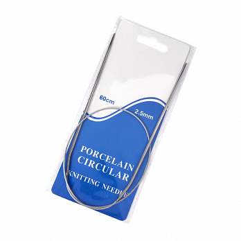 Спиці кругові на тросі, 60 см, 2.5 мм (YAR-051940)