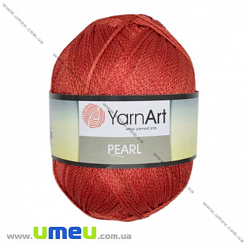 Пряжа YarnArt Pearl 90 г, 270 м, Красная 118, 1 моток (YAR-025335)