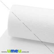 Фетр 1 мм, 20х28 см, Білий (FLT-053126)