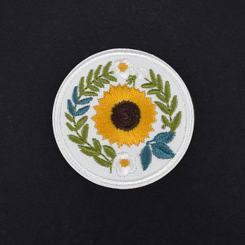 Термоаппликация Цветы, 5 см (APL-061500)