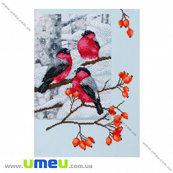Набір для вишивання бісером VDV, Снігурі в шипшині ТН-1078, 26х36 см (SXM-034803)