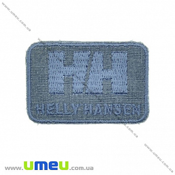 Термоаппликация Helly Hansen, 5х3,5 см, Голубая, 1 шт (APL-024717)