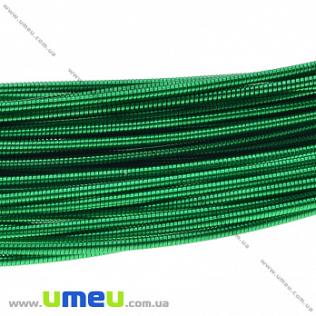 Канитель жесткая 1 мм, Зеленая, 1 уп (1 м) (KNT-037240)