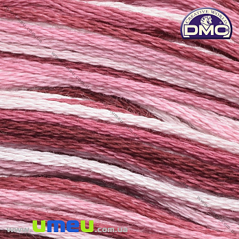 Мулине DMC 0099 Меланж розовый, 8 м (DMC-034249)