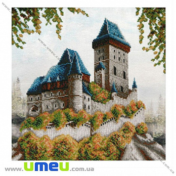 Схема для виш. бісером VDV, Смарагдовий замок Т-290, 33х33 см (SXM-029235)