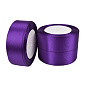 Атласная лента, 30 мм, Фиолетовая (LEN-061105)