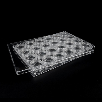 Органайзер з контейнерами для зберігання 4х2 см, 24х16х3 см, 2 сорт (INS-051086)