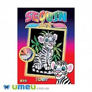 Набор для творчества Sequin Art RED Белый тигр Тоби (DIF-043441)
