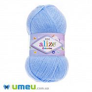 Пряжа Alize Sekerim Bebe 100 г, 320 м, Блакитна 40, 1 моток (YAR-047051)