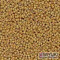 Бисер японский Miyuki круглый RR 15/0 №191L, Позолота 24 kt (BIS-060841)