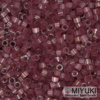 Бісер японський Miyuki Delica 11/0 DB1805, Сатин бордовий (BIS-045513)