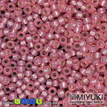 Бисер японский Miyuki круглый RR 11/0 №556, Розовый, 5 г (BIS-036693)